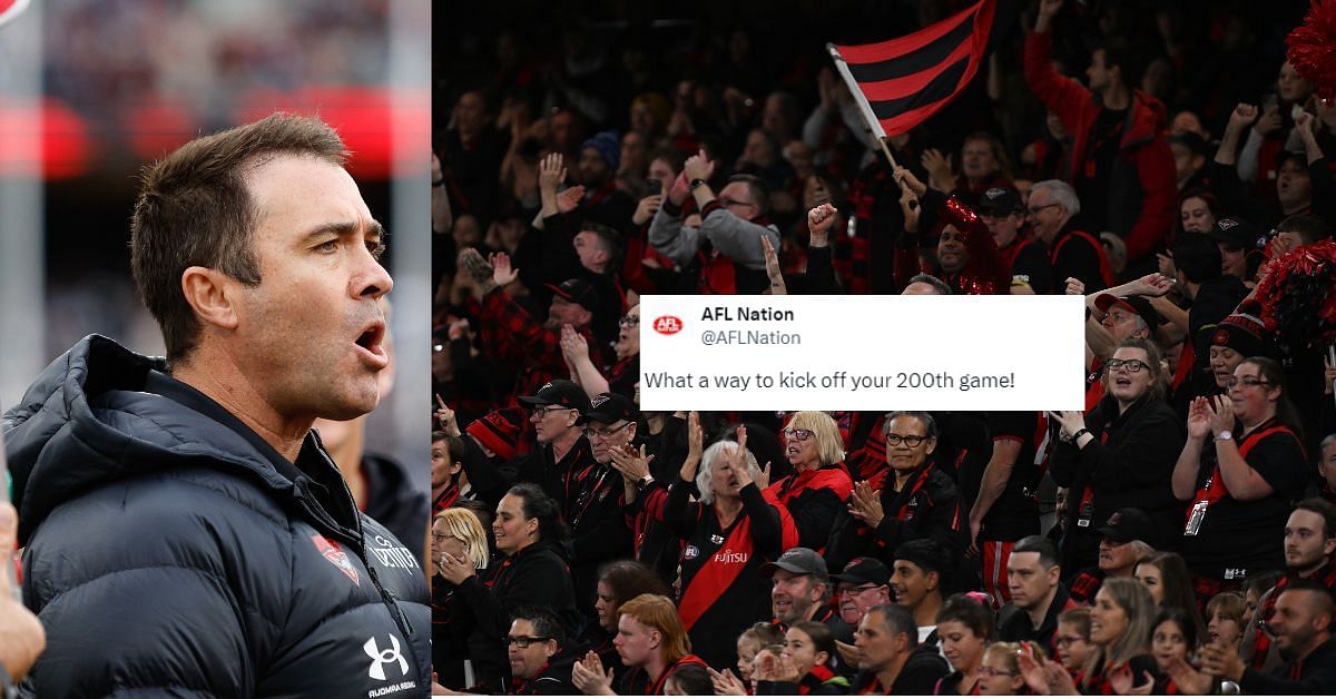 &quot;You bloody beauty&quot; - Fans in awe as star forward fires Essendon to narrow Dreamtime victory over Richmond on milestone game