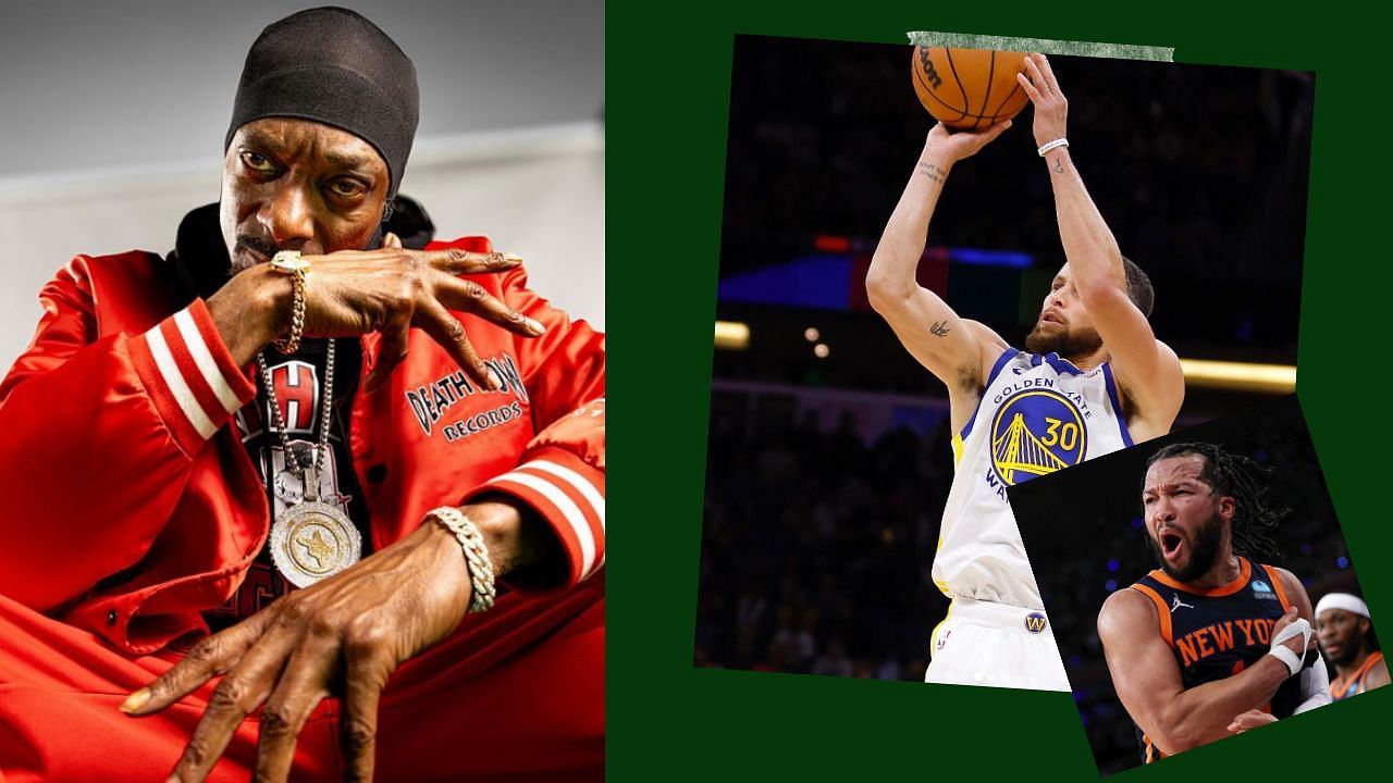Snoop Dogg sees similarities in how Jalen Brunson is playing now and what Steph Curry did back then.