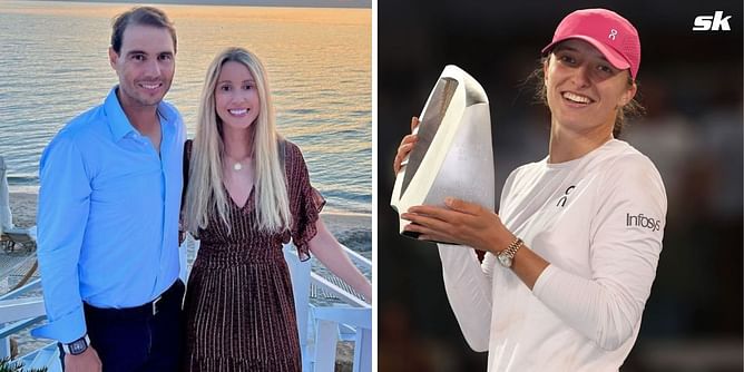 Rafael Nadal's sister Maribel congratulates Iga Swiatek on her maiden Madrid Open triumph