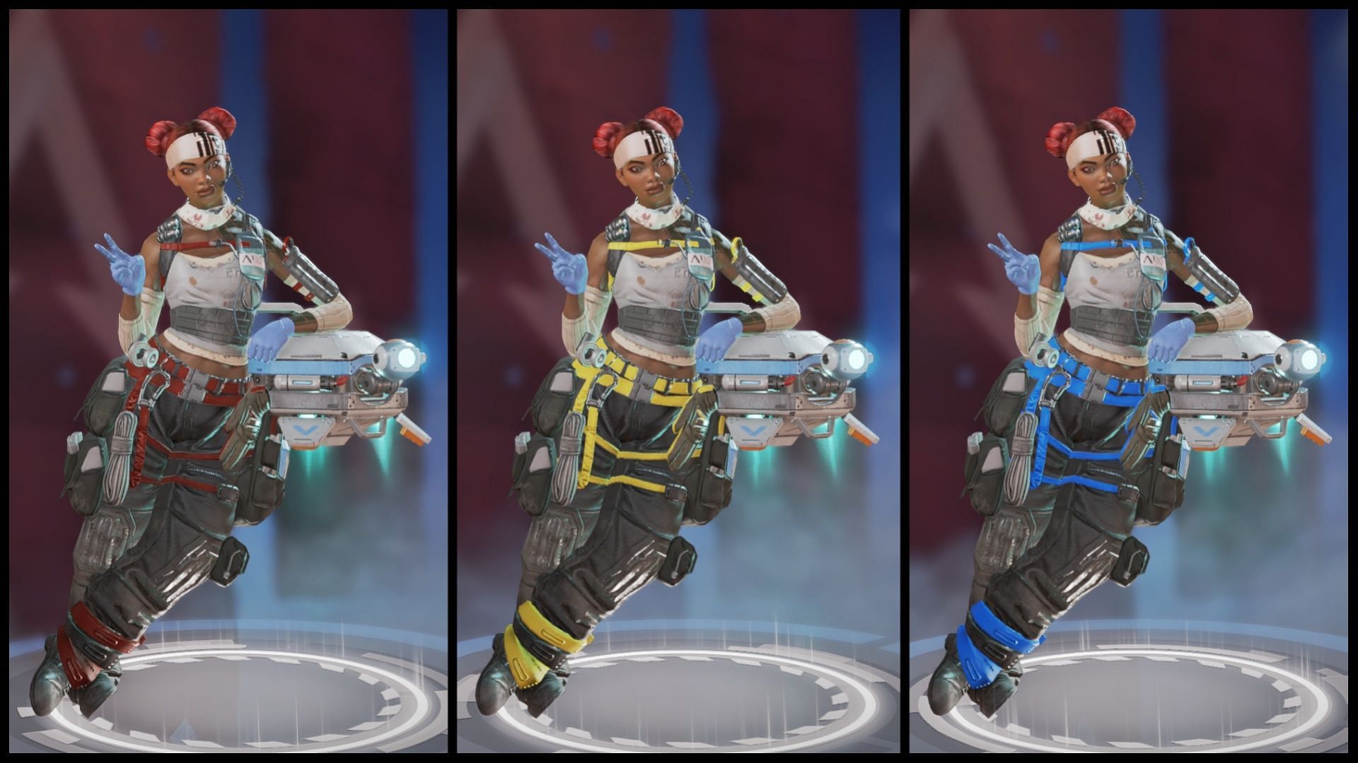 Common Lifeline skins in Apex Legends (Image via Electronic Arts)