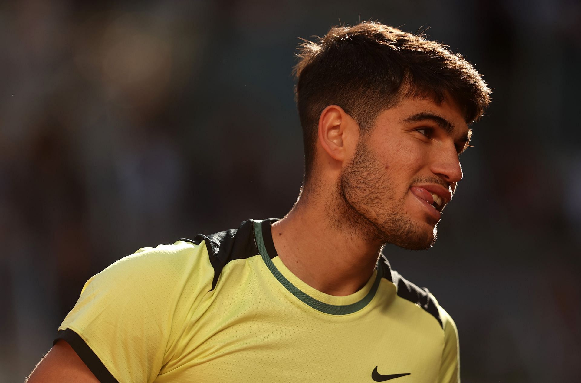 Carlos Alcaraz at the Madrid Open.