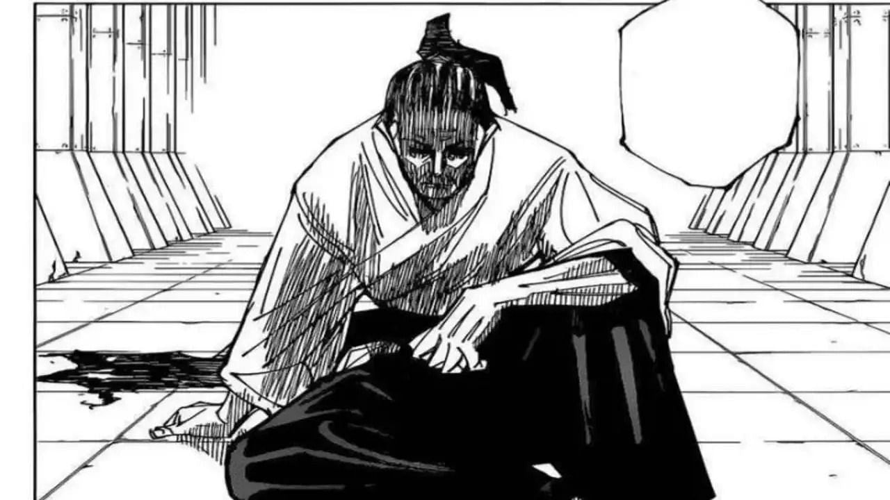 Ogi Zen&#039;in as seen in the Jujutsu Kaisen manga (Image via Shueisha)