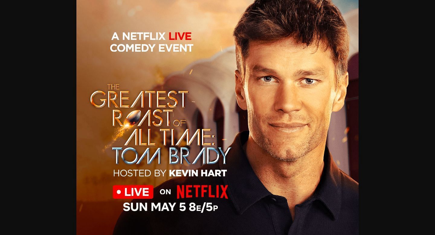 A poster for The Greatest Roast of all Time (Image via Netflix is a Joke Fest)