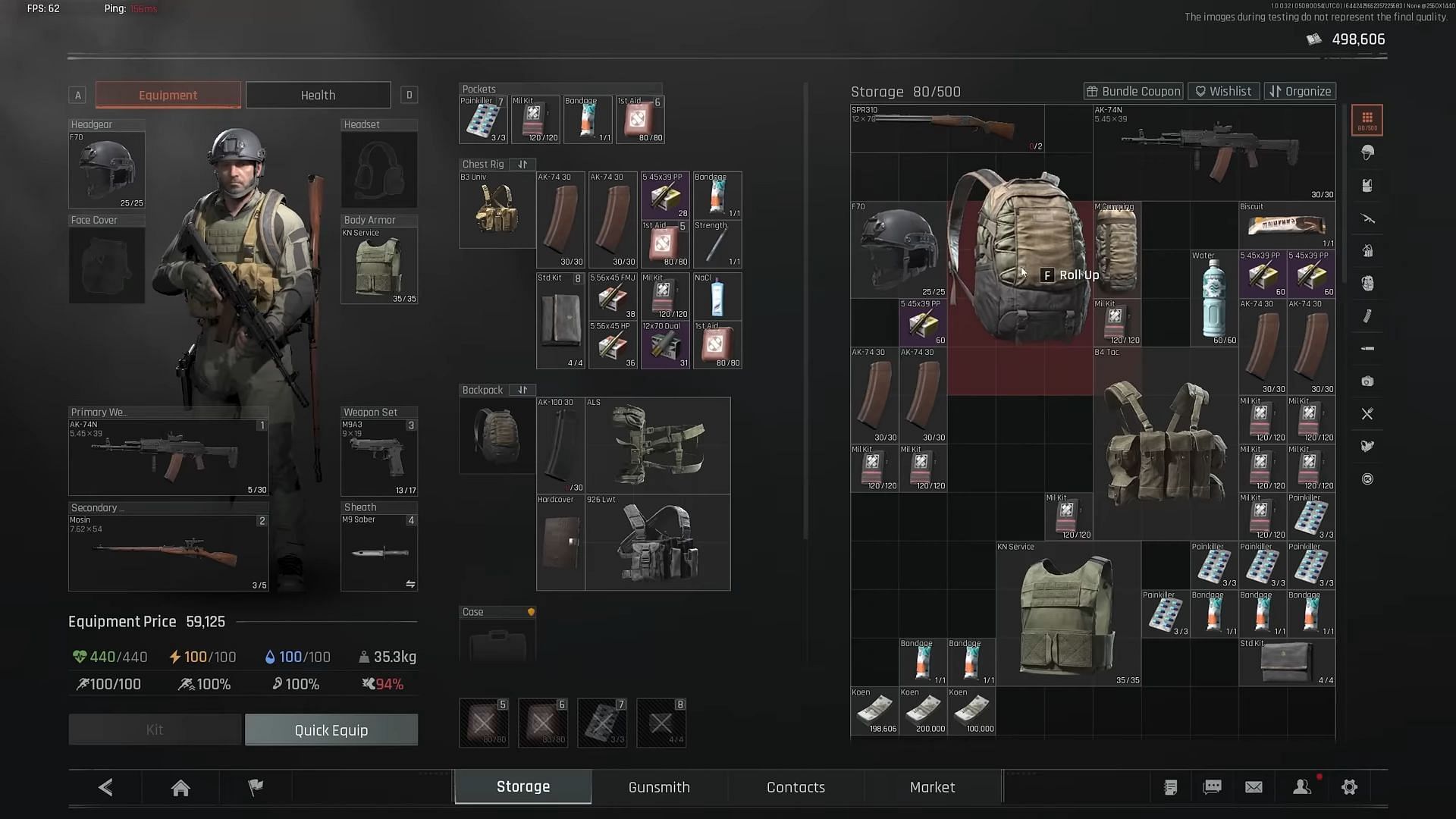 Pick essential gear in Arena Breakout Infinite (Image via Morefun Studios/YouTube/fairTX)