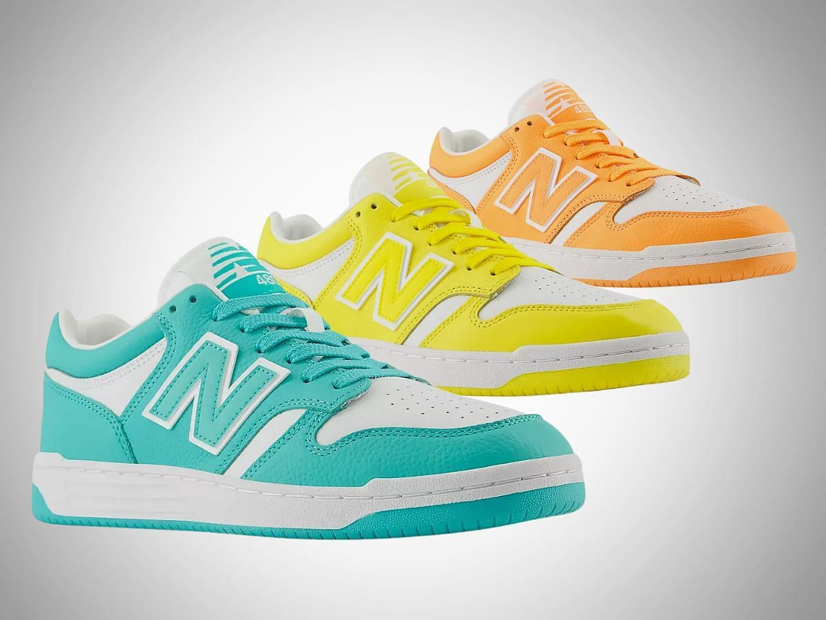 New Balance 480 &ldquo;Summer Neon&rdquo; sneaker pack