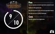 Total War: Warhammer III - Warhammer III - Thrones Of Decay rating by Sportskeeda (Image via SEGA and Feral Interactive/Total War: Warhammer III - Thrones Of Decay)