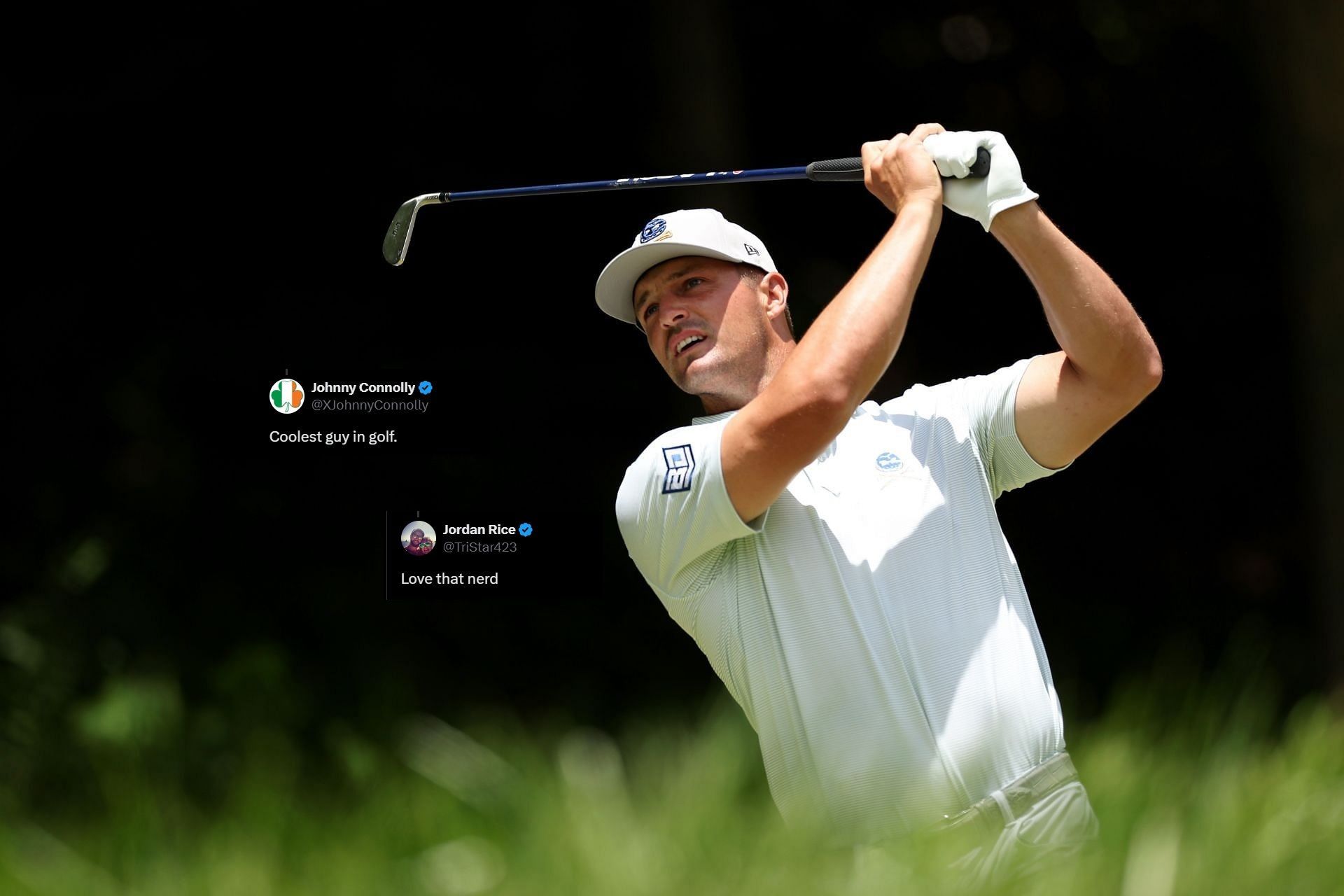 Bryson DeChambeau during the third round of the PGA Championship