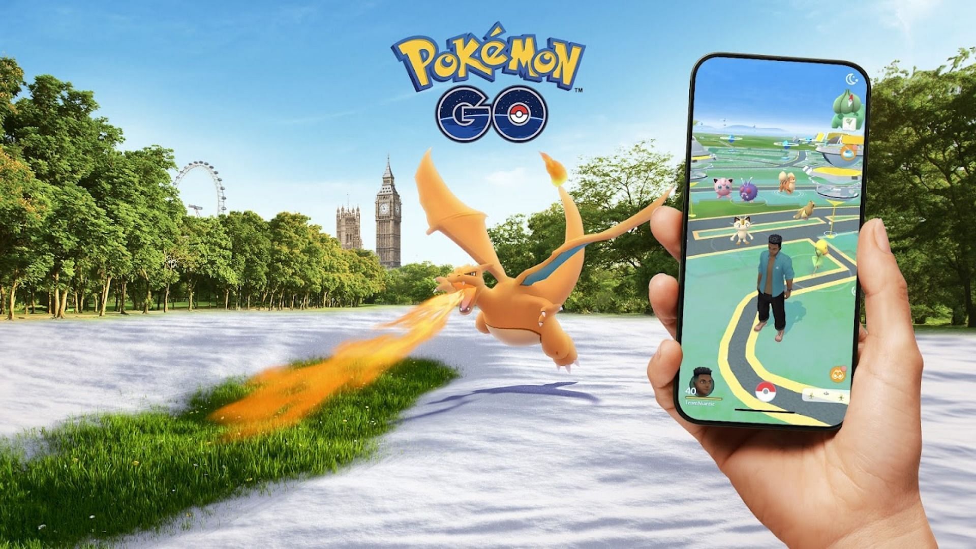 Official artwork for Pokemon GO (Image via Niantic)