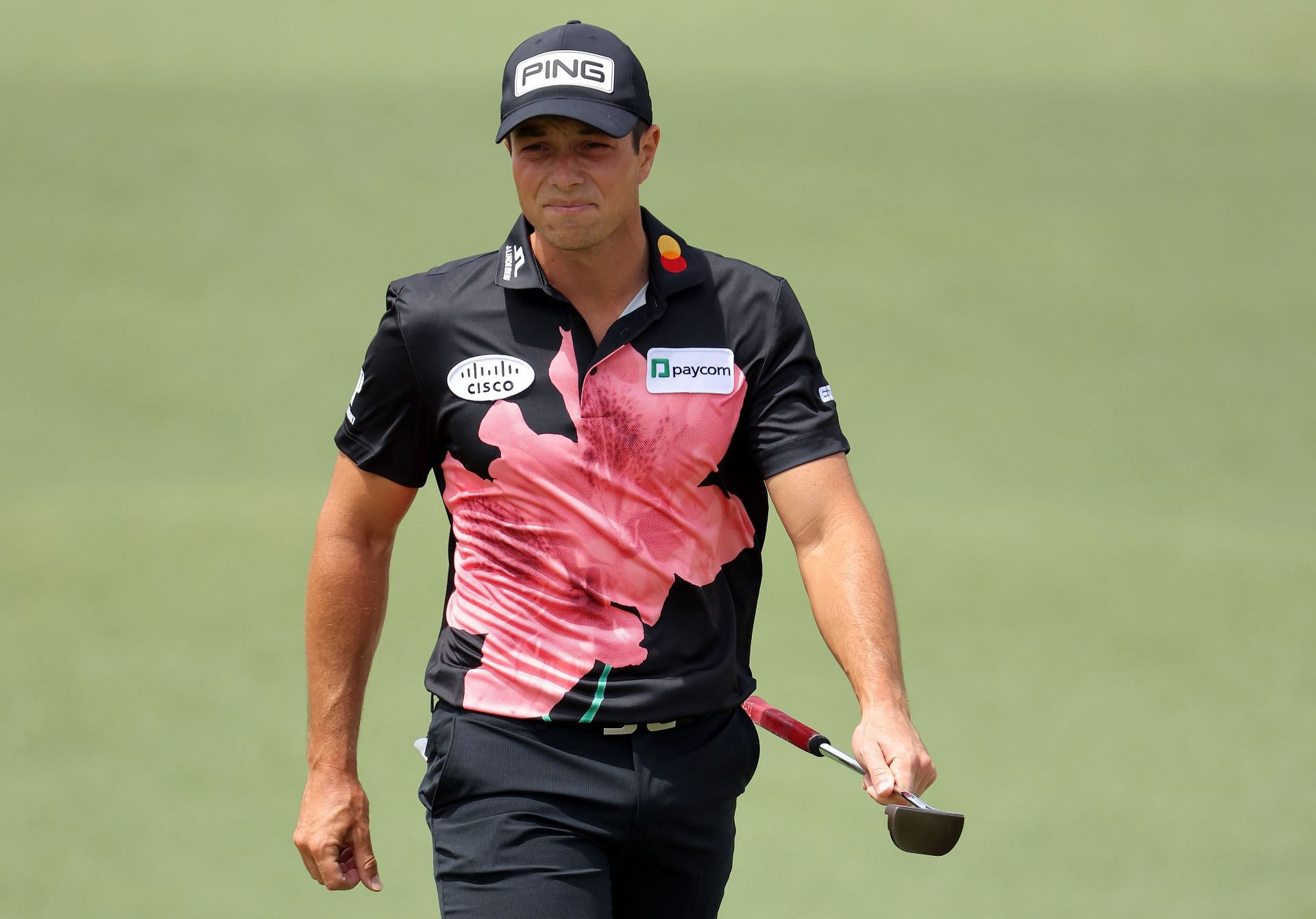 Viktor Hovland at The Masters (Image via Getty)