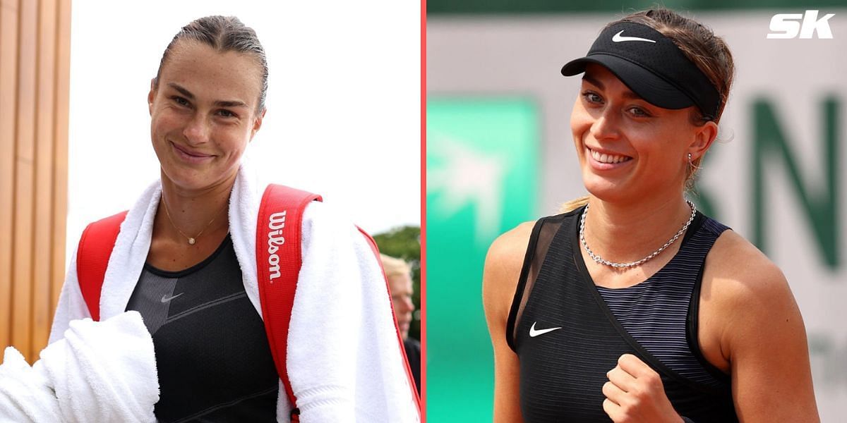 Aryna Sabalenka (L), Paula Badosa (R) (Image Source: Getty)