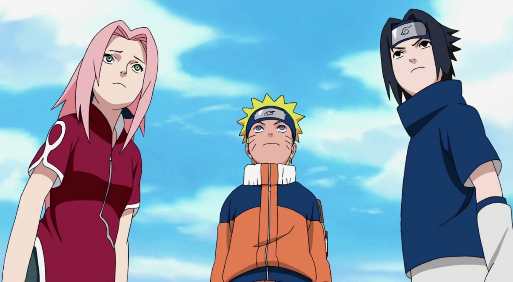 Team 7, as seen in the anime (Image via Studio Pierrot)