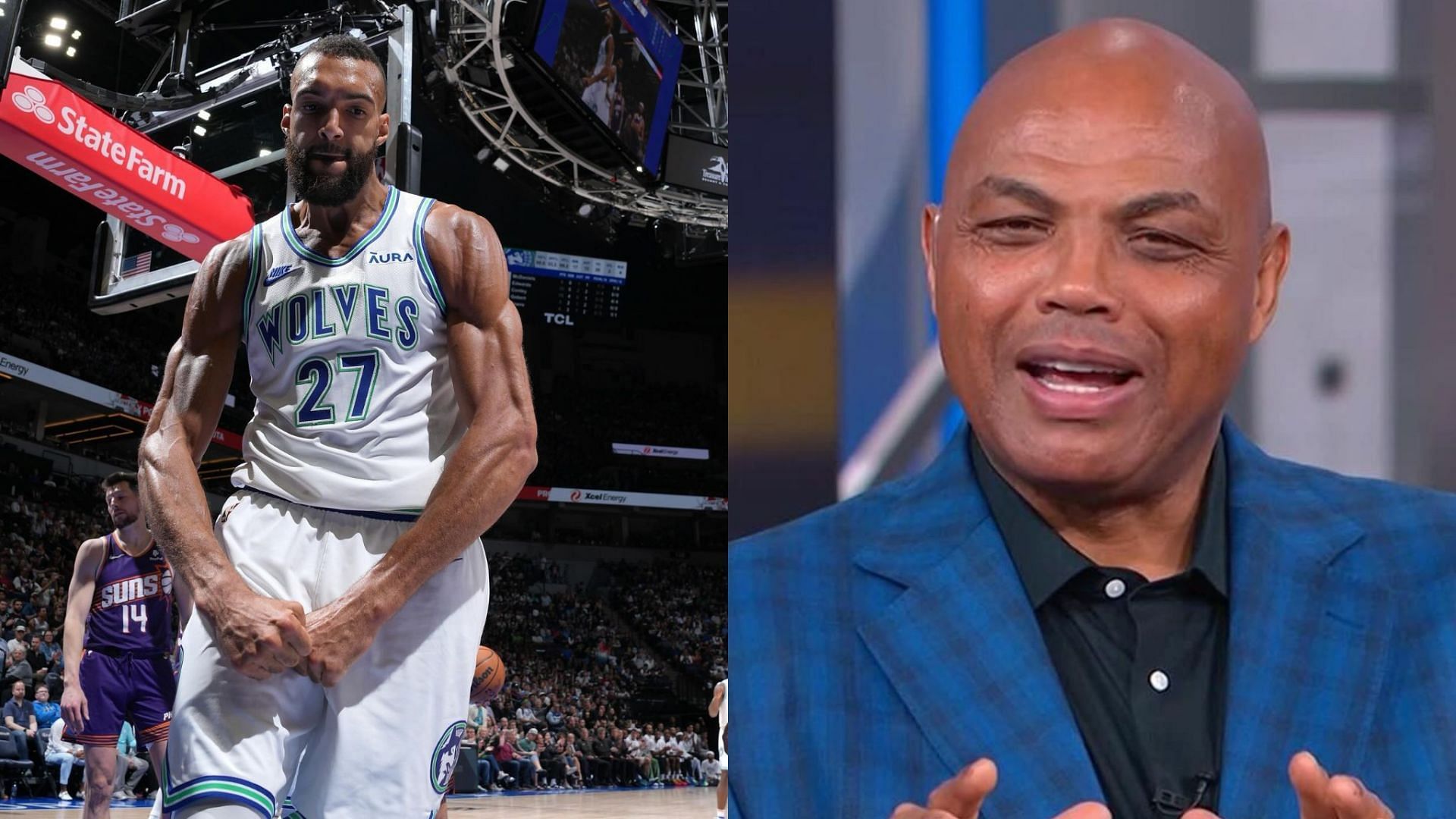 Charles Barkley demands Wolves to bench Rudy Gobert after first half