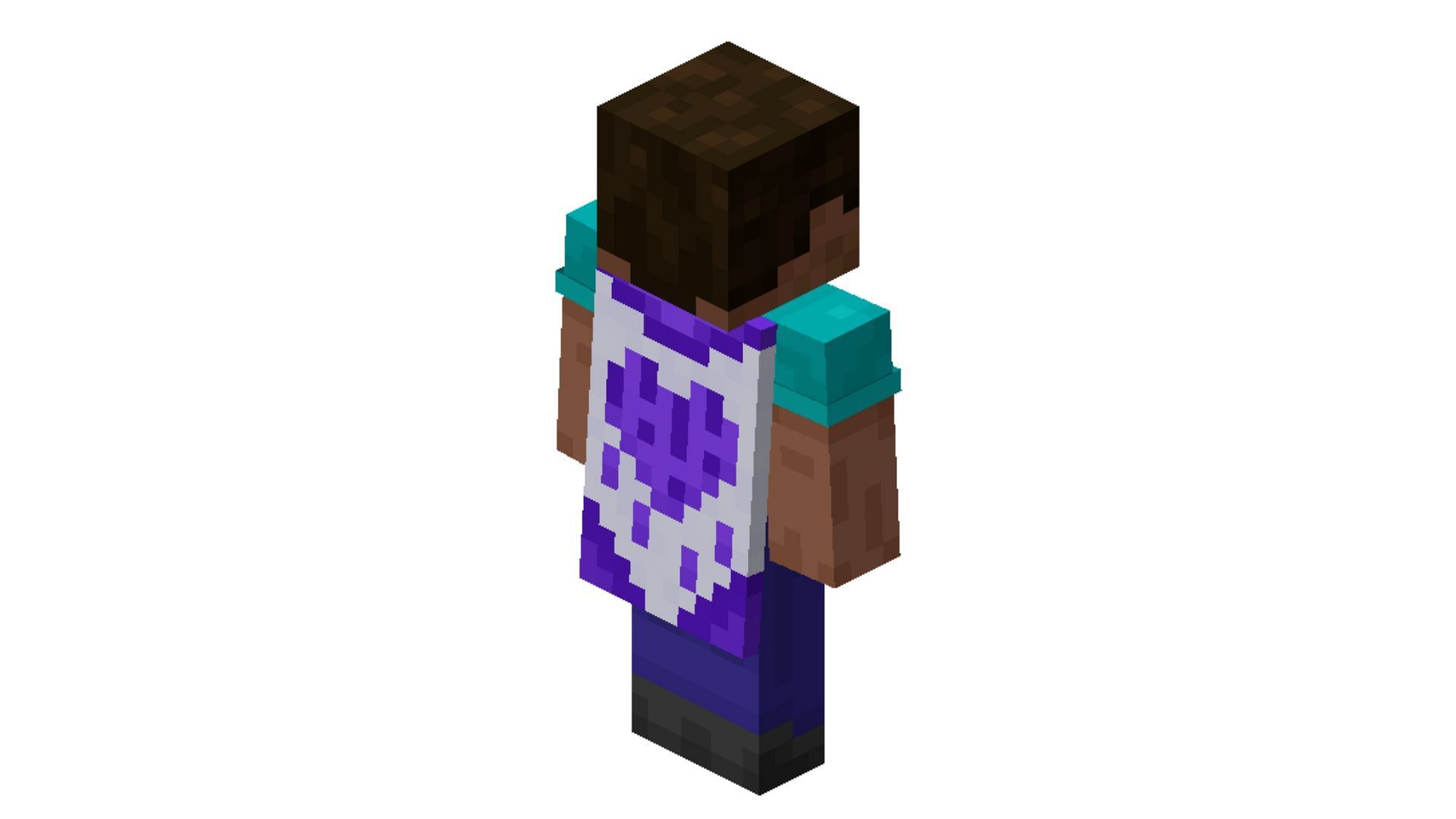 The Twitch cape can be obtained by watching a game&#039;s stream for a few minutes (Image via Mojang Studios)