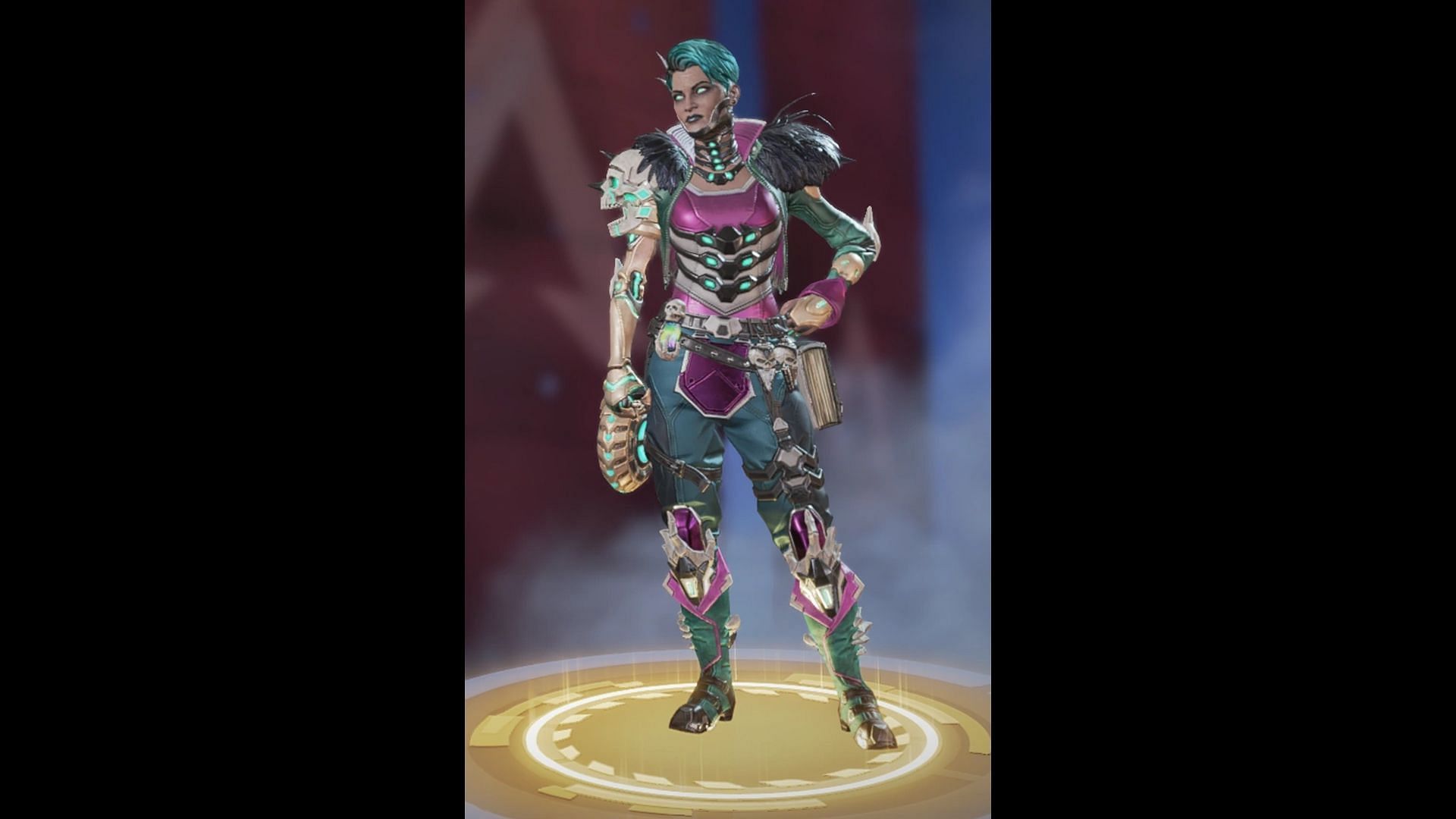 Necro-Smasher Mad Maggie skin in Apex Legends (Image via Electronic Arts)