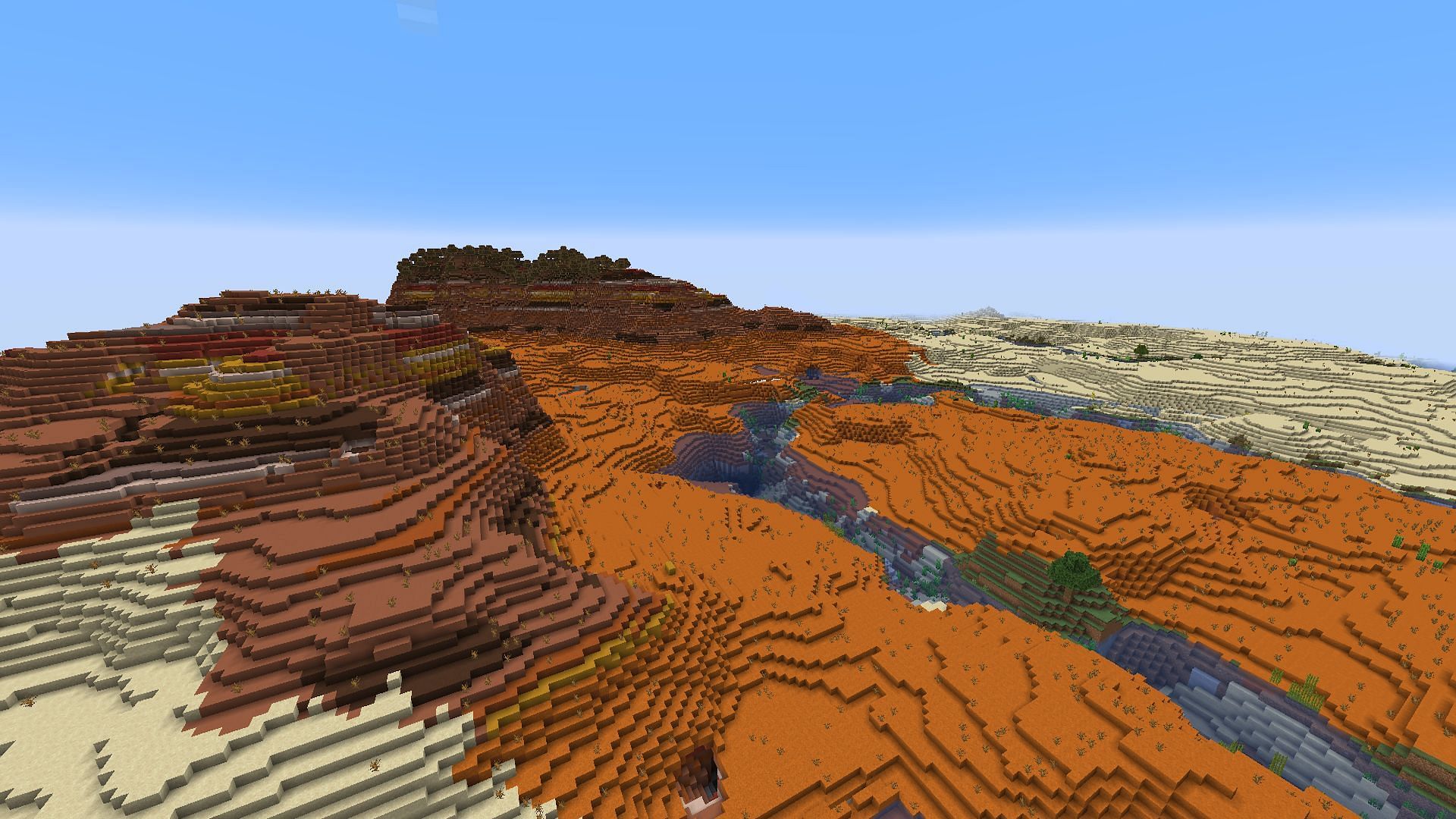 The game should be noticeably better at loading large areas (Image via Mojang)