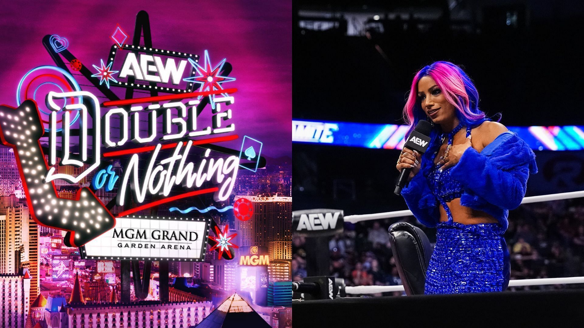 Mercedes Mon&eacute; is set to make her AEW in-ring debut this weekend at Double or Nothing [Photos courtesy of AEW