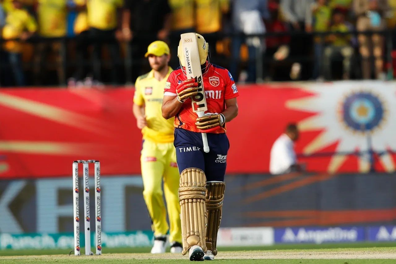 The Punjab Kings kept losing wickets at regular intervals. [P/C: iplt20.com]