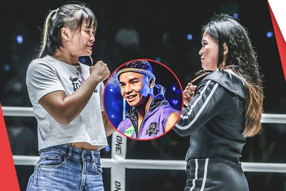 Stamp Fairtex (L) | Denice Zamboanga (R)