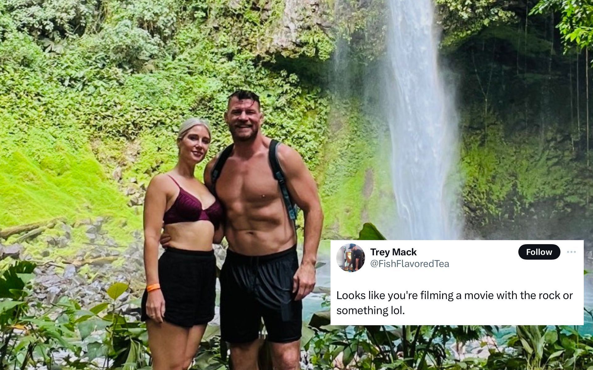 MMA Twitter in awe of shirtless Michael Bisping