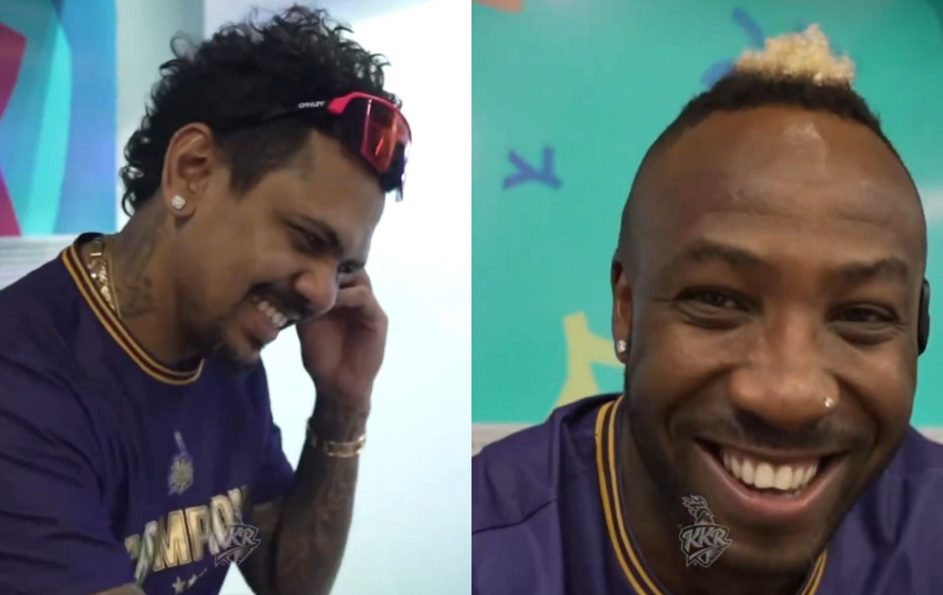 Sunil Narine, Andre Russell, KKR