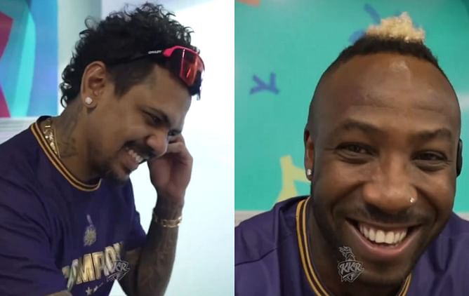 The hilarious story behind 'Final match, you perform, what happening?' query that left Sunil Narine, Andre Russell in splits in KKR video
