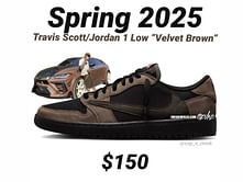 Travis Scott x Air Jordan 1 Low “Velvet Brown” sneakers: First look Explored