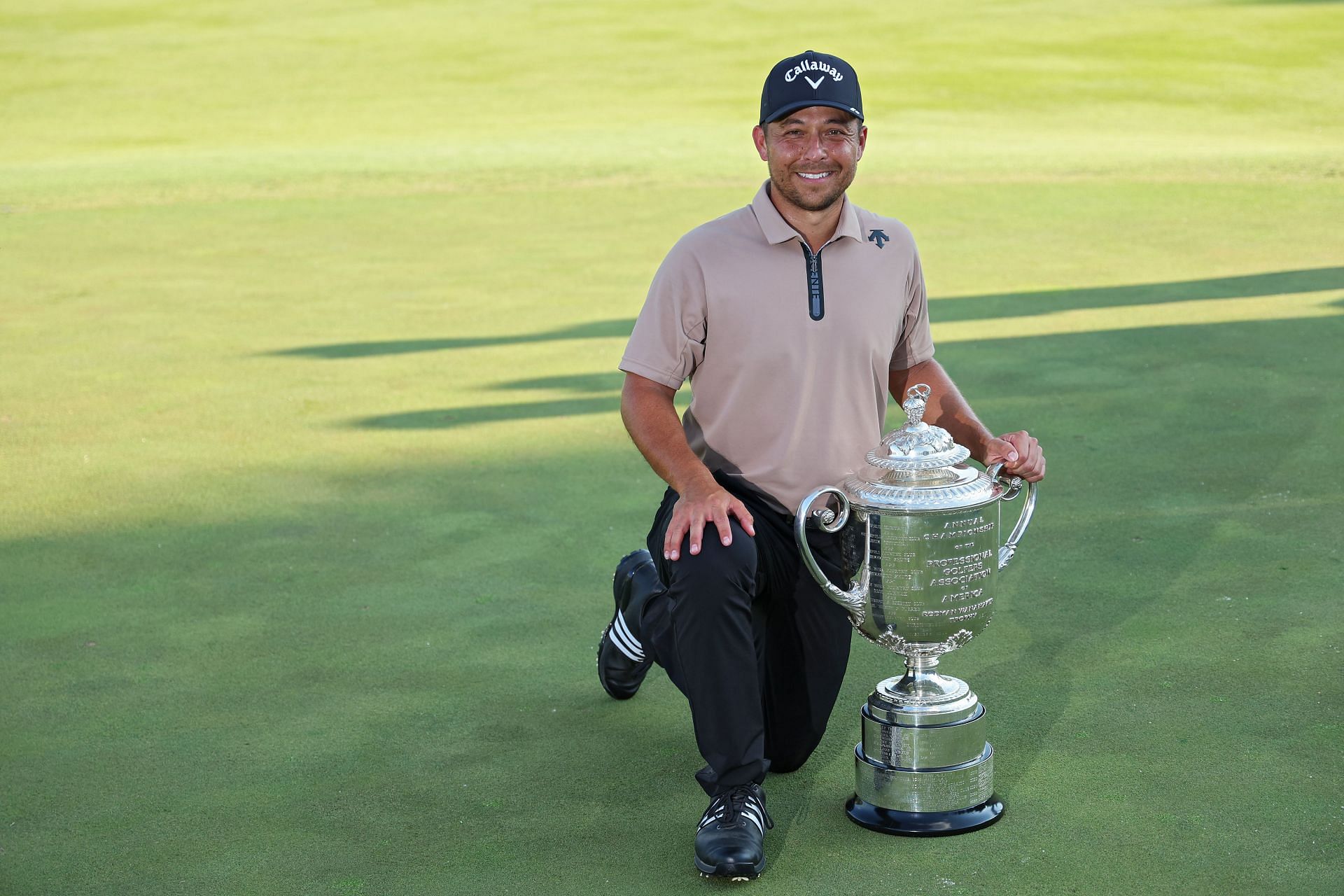 What Major championship record did Xander Schauffele break at the 2024