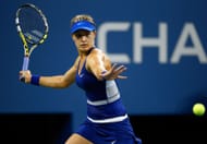 Eugenie Bouchard in action at the 2014 US Open