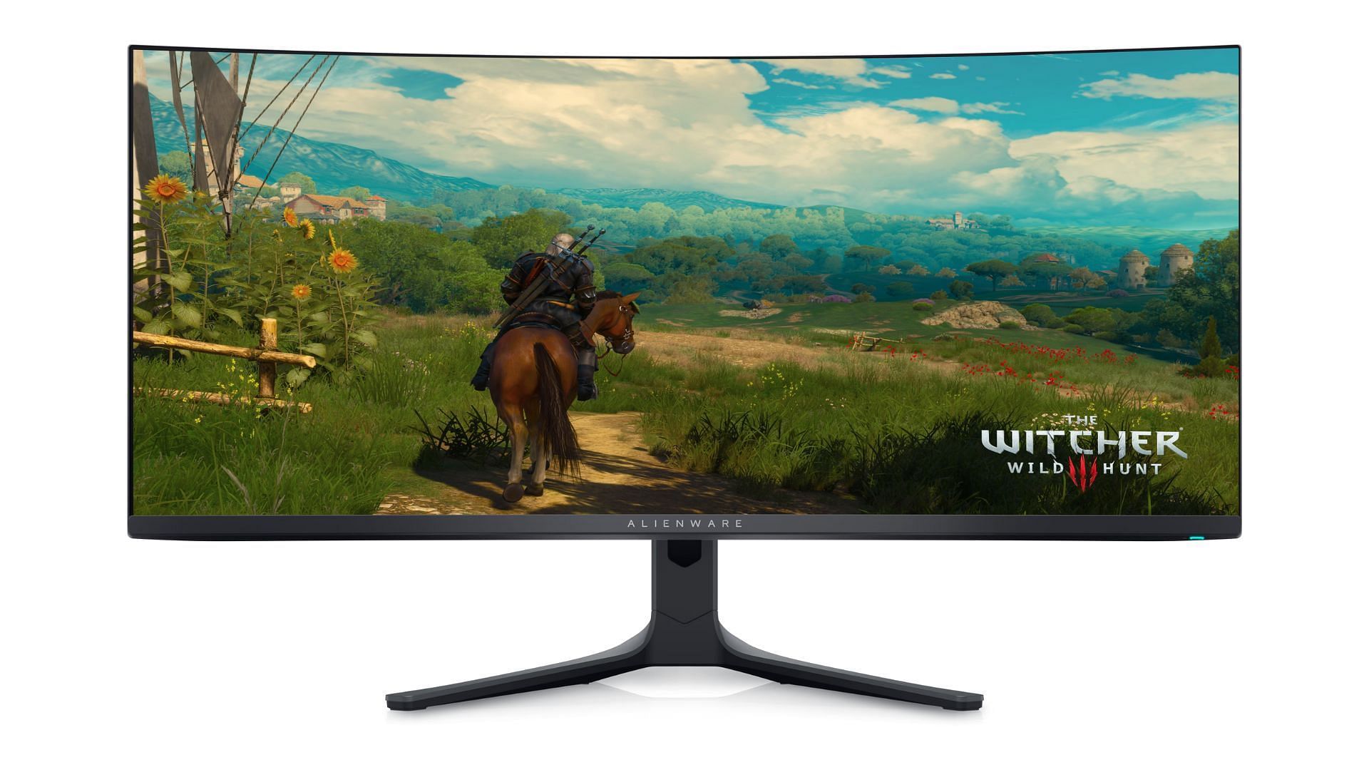 Alienware 34 Curved QD-OLED is one of the best gaming monitors with a curved display (Image via Dell)