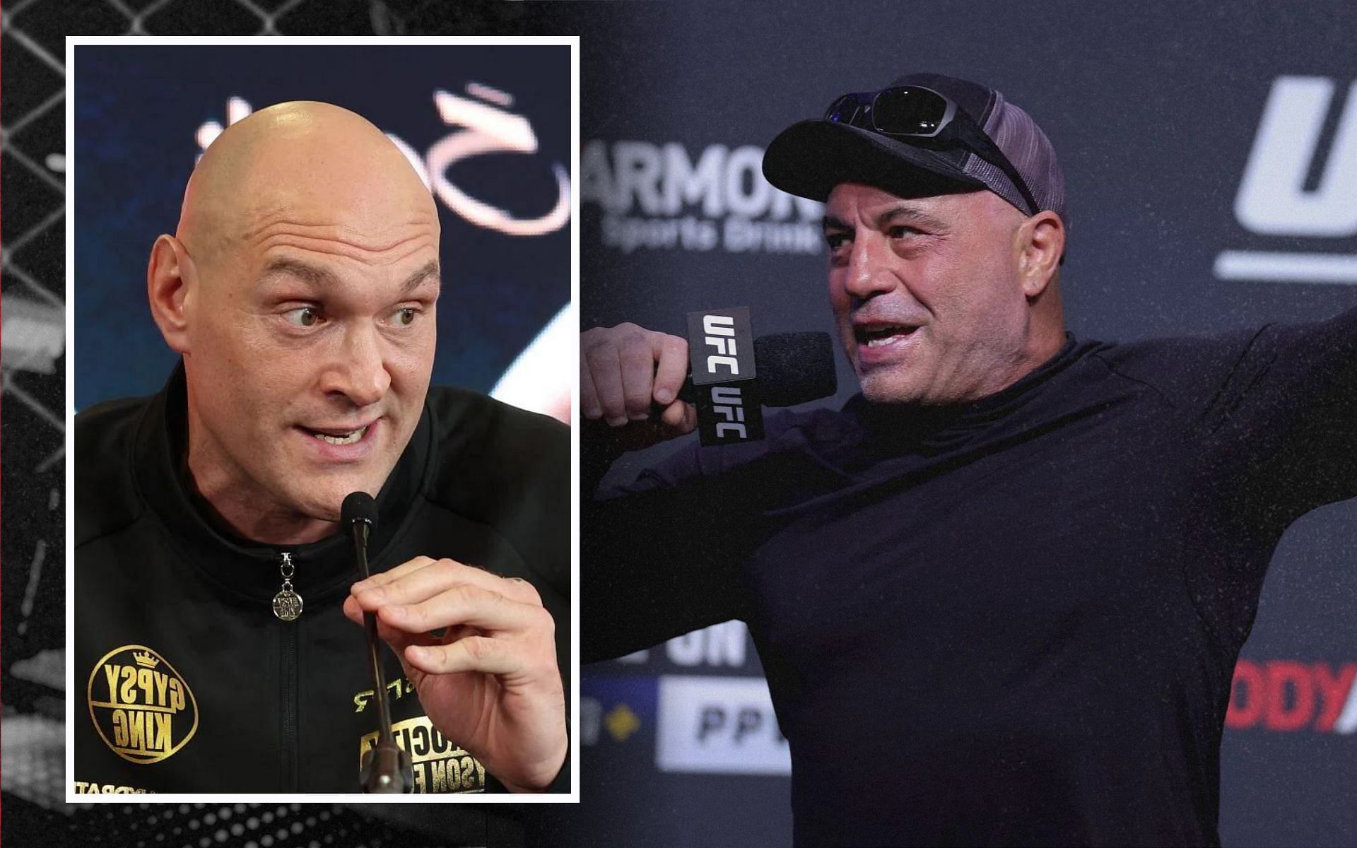 When Tyson Fury addressed Joe Rogan fuelling a Jon Jones fight. [Image courtesy: Getty Images]