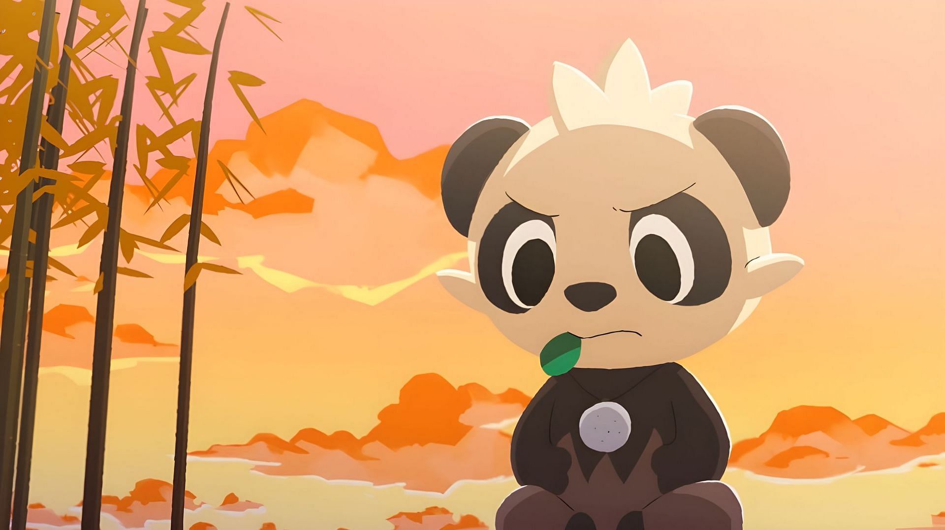 Trainers won&#039;t normally find Pancham in the wild in Pokemon GO (Image via The Pokemon Company)