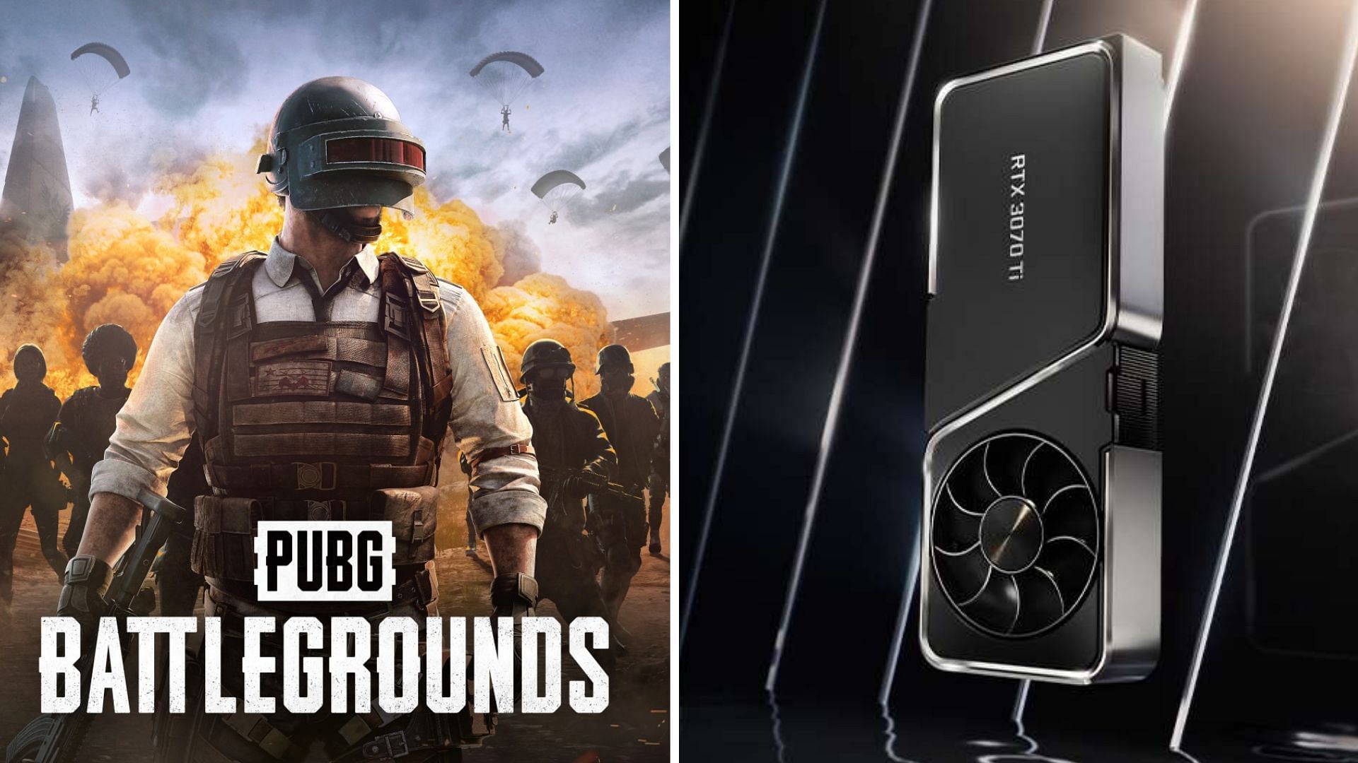 The RTX 3070 and 3070 Ti are great cards for playing PUBG (Image via Nvidia and Xbox)