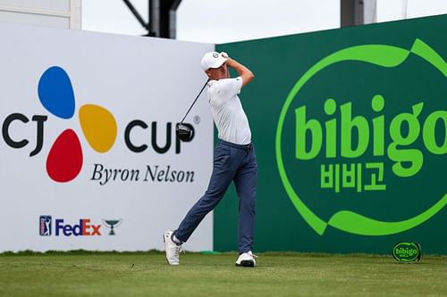 Jordan Spieth during the CJ Cup Byron Nelson - Round Two