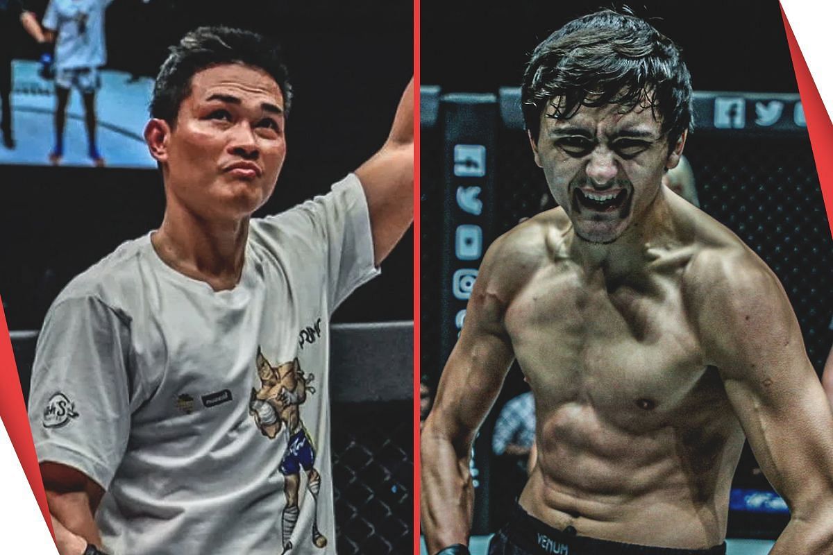 Petchtanong (L) and Alaverdi Ramazanov (R) | Image by ONE Championship