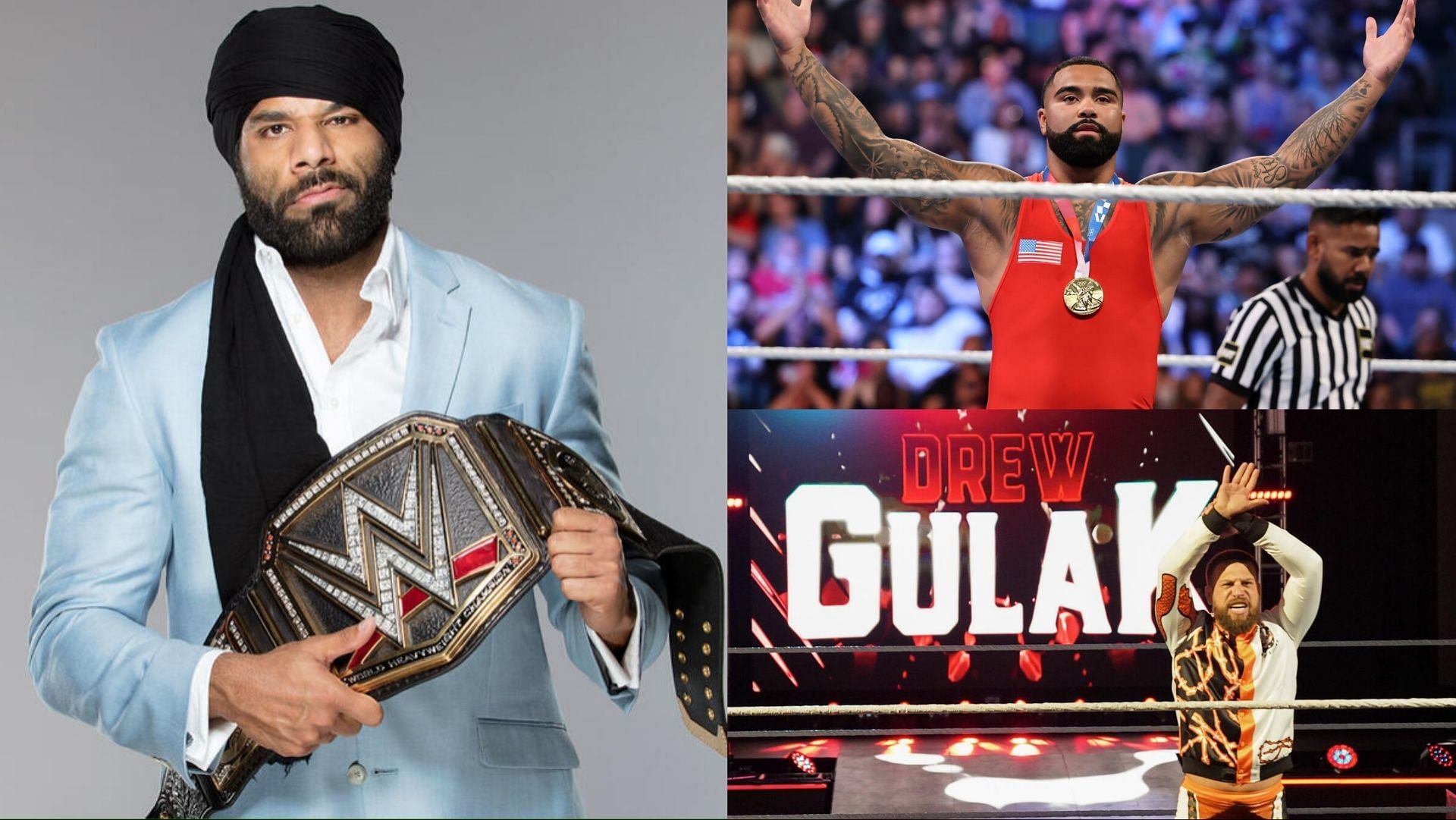 Jinder Mahal, Drew Gulak, and Gable Steveson all left WWE in 2024.