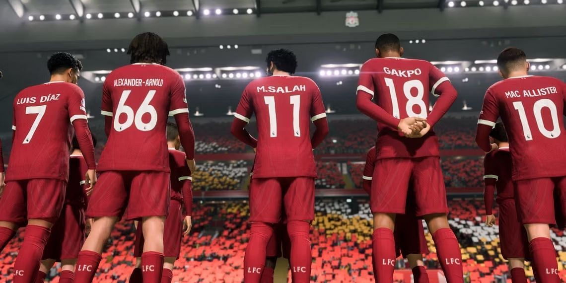 Liverpool is one of the top choices to manage in EA FC 24 Career Mode (Image via EA Sports)