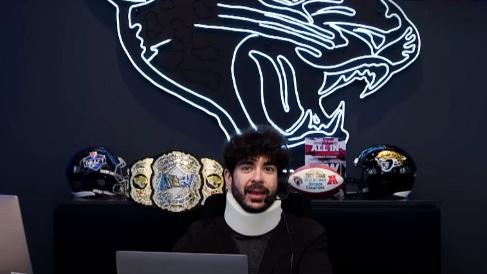 Tony Khan has recently been sidelined due to an attack from The Elite [Photo courtesy of AEW