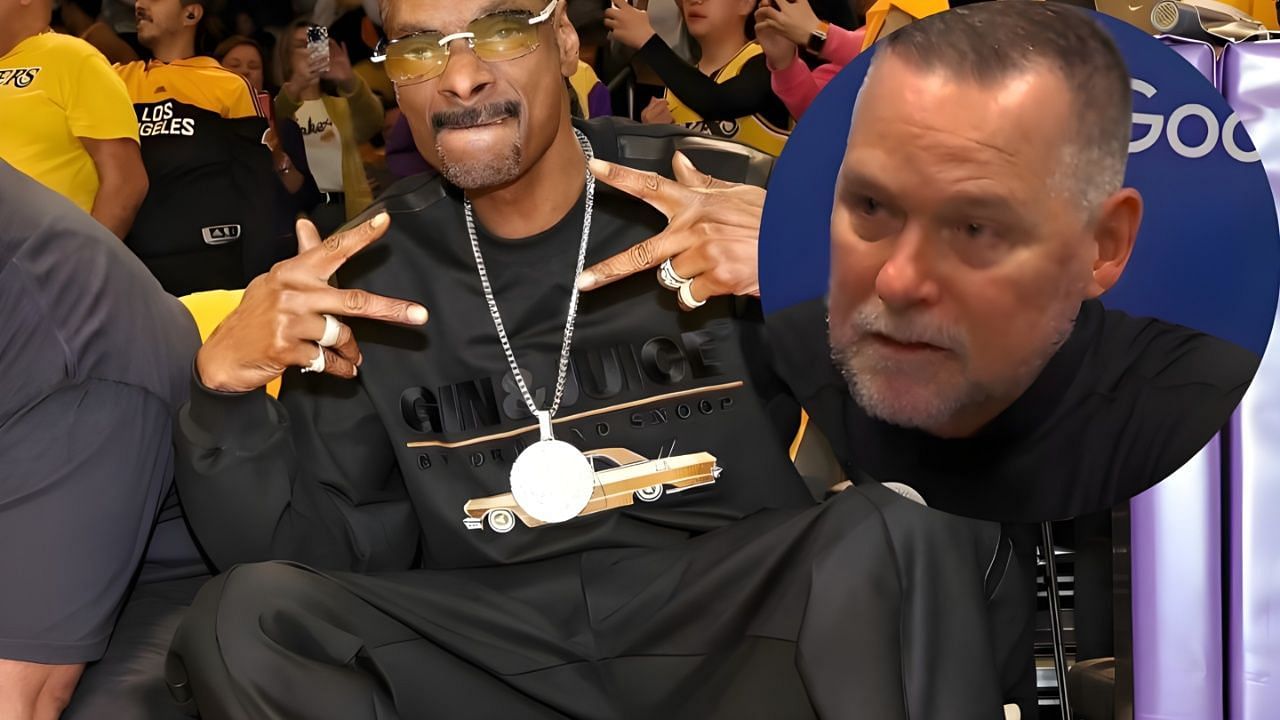 Snoop Dogg fanboys over Michael Malone