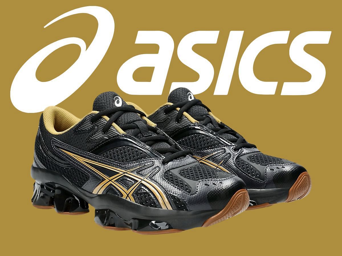 Kiko Kostadinov x ASICS Gel-Quantum Zientzia &ldquo;Black/Gold&rdquo;