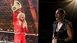 Rhea Ripley reacts to Liv Morgan winning Women's World title at King and Queen of the Ring
