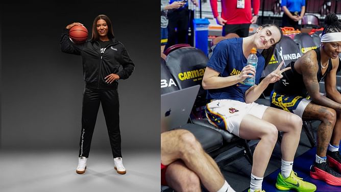 “Just fire” - Iowa forward Jada Gyamfi gushes over Caitlin Clark’s all black outfit for first WNBA game