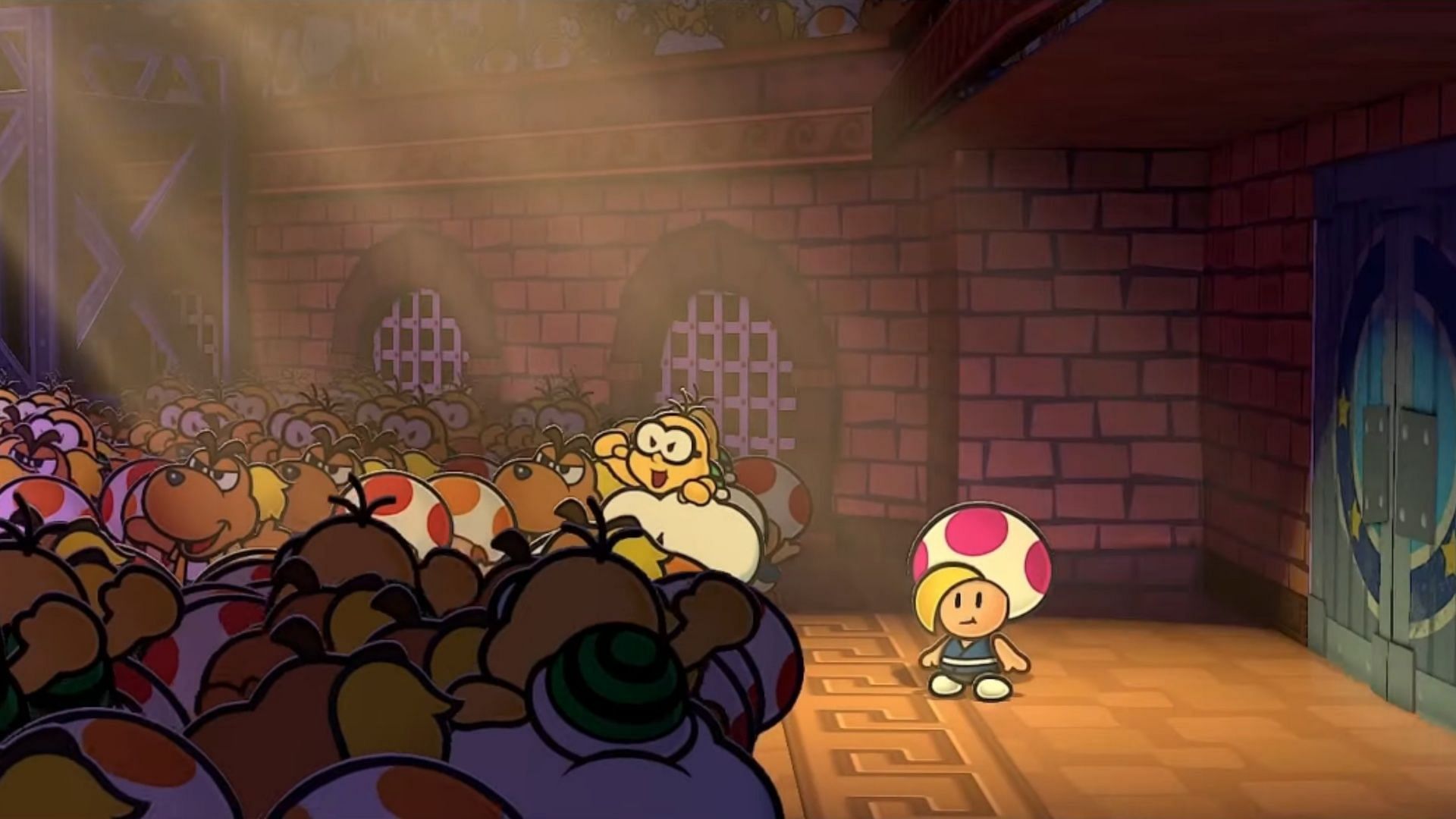 Don&#039;t underestimate this blonde Mushroom (Image via Nintendo)