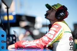 What happened to Kyle Larson's Terry Labonte tribute car at Darlington? HMS driver explains late-race spin