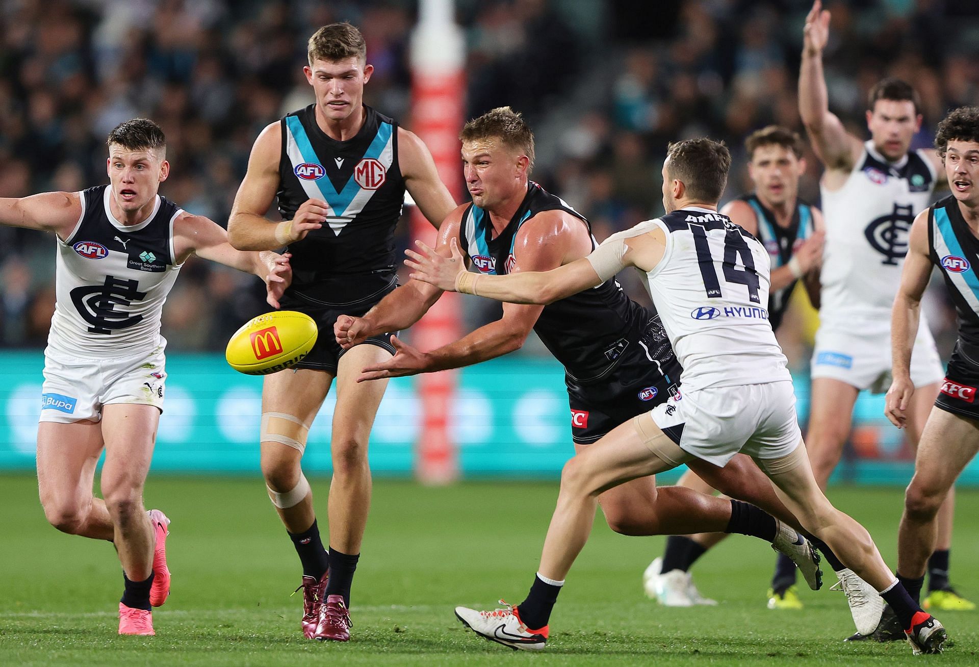 AFL Rd 12 - Port Adelaide v Carlton