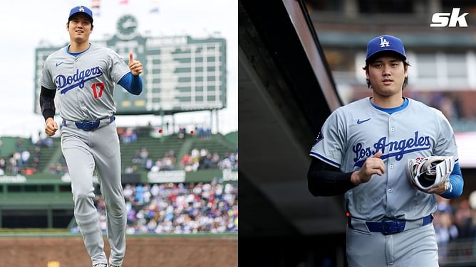 WATCH: Shohei Ohtani catches ceremonial first pitch from pediatric patient