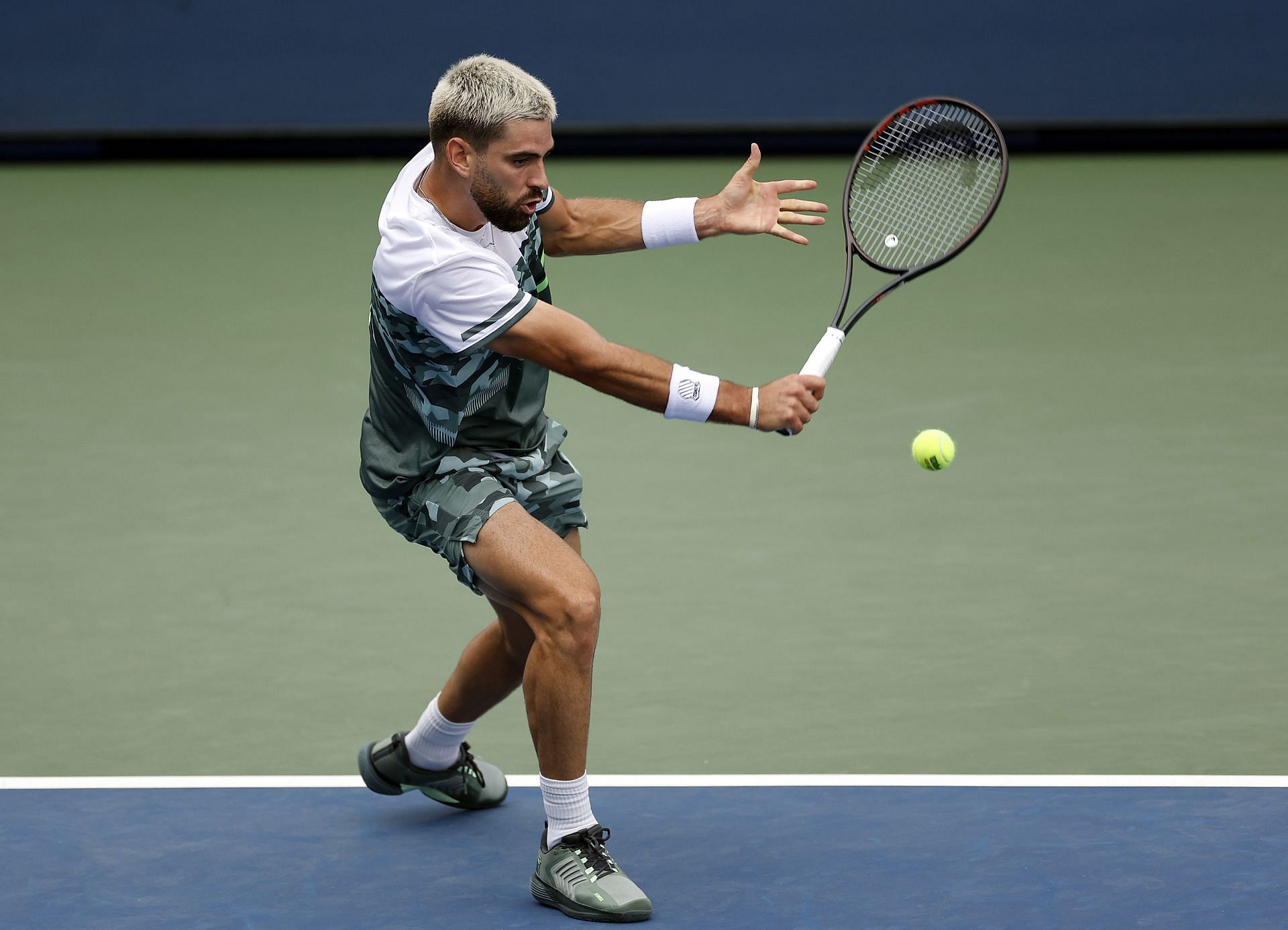 De Alboran at the 2023 US Open - Day 2