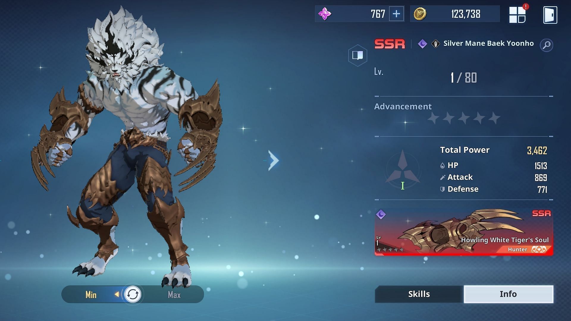 Silver Mane in Solo Leveling Arise (Image via Netmarble)