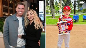 "Girl Charlie?" - Freddie Freeman's wife Chelsea shares her childhood snap bearing striking similarity to eldest son