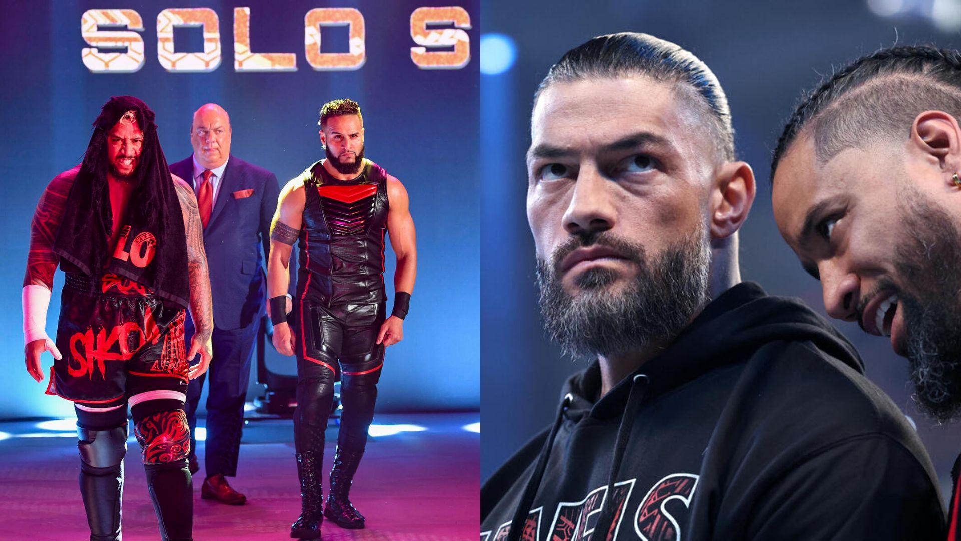 The bloodline is still riding high, but some potential issues have emerged [Images from WWE.com]