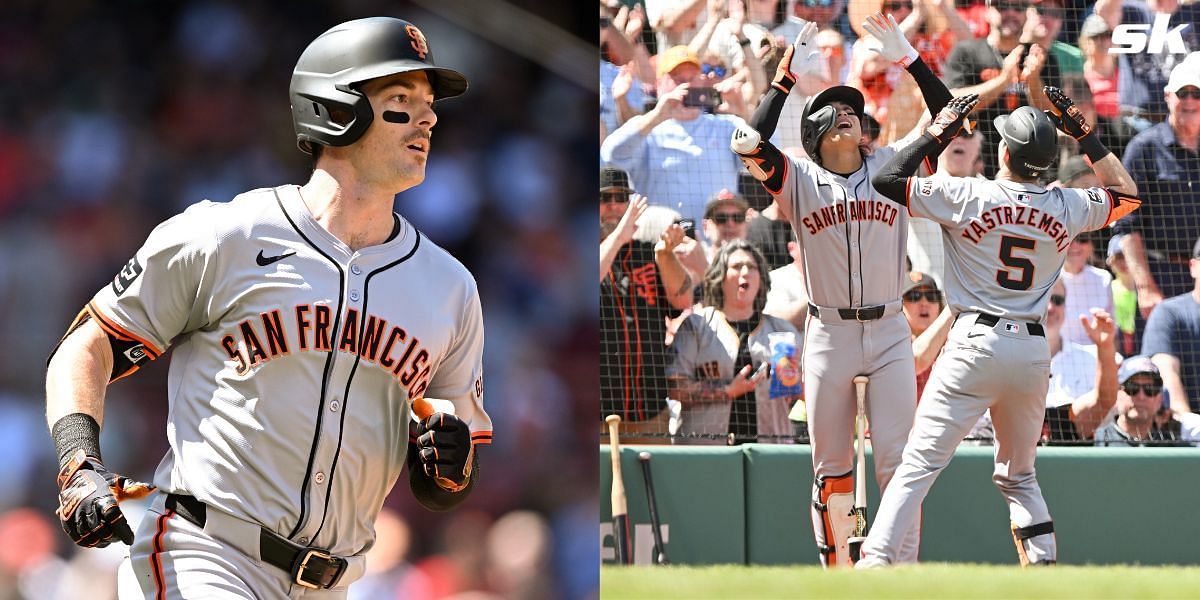 WATCH: Mike Yastrzemski hits first ever home run at Fenway Park celebrating grandfather and HOFer Carl